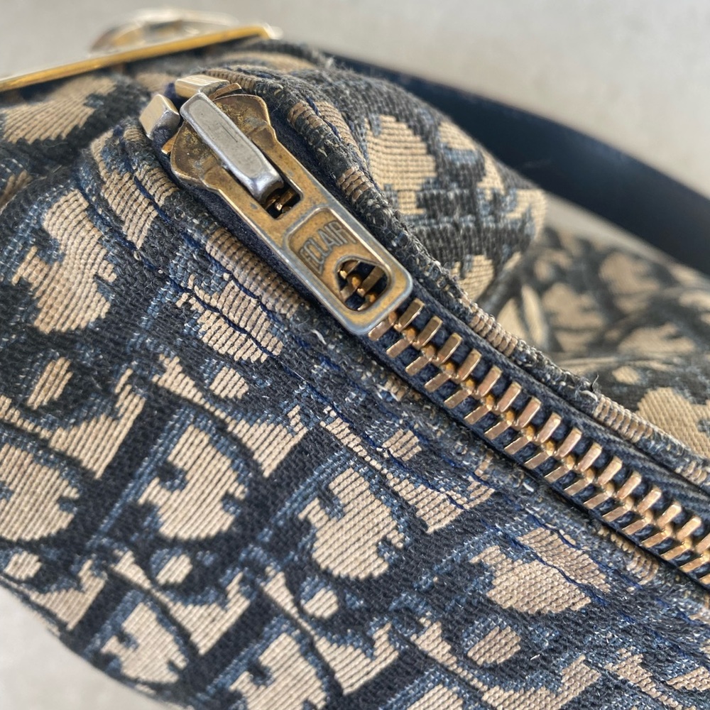 AuthenticVintage Dior Diorissimo Shoulder Bag zipper won't unzip - Picture 5 of 13